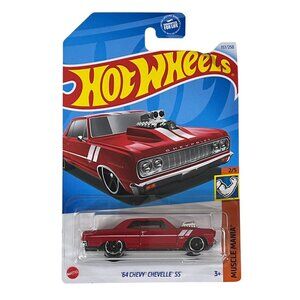 Hot Wheels ‘64 Chevy Chevelle SS Red Muscle Car